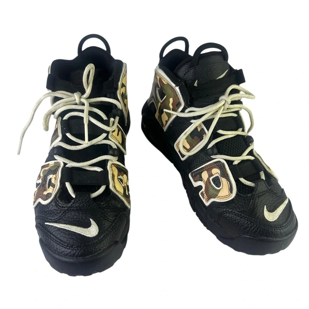 Nike Black and‎ Tan Sneakers Retro Style